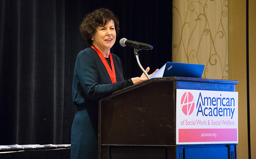Gehlert Inducted as President of AASWSW