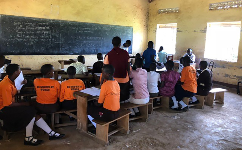 Uganda Classroom Photo