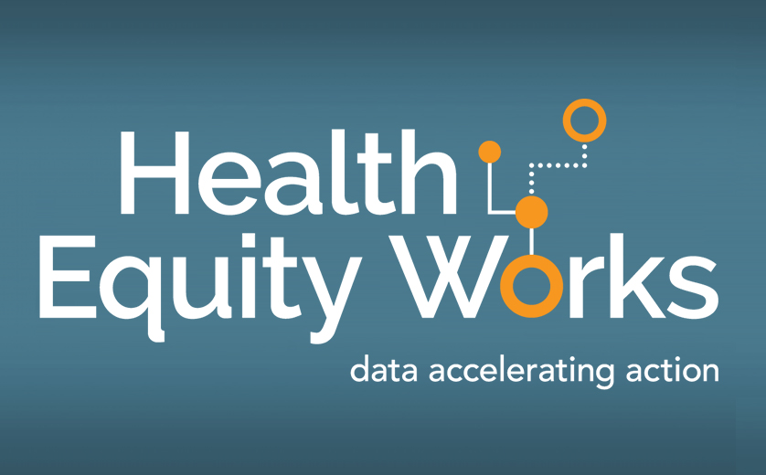 Health Equity Works Logo with Tagline