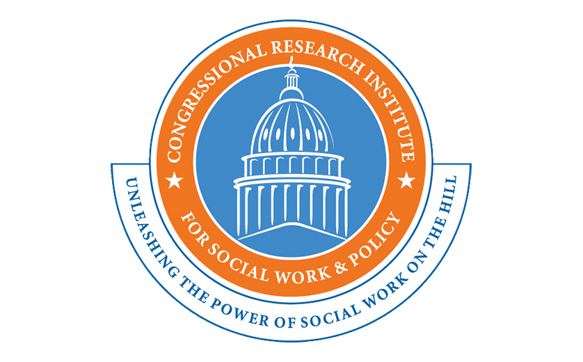 Logo for Congressional Research Institute for Social Work & Policy