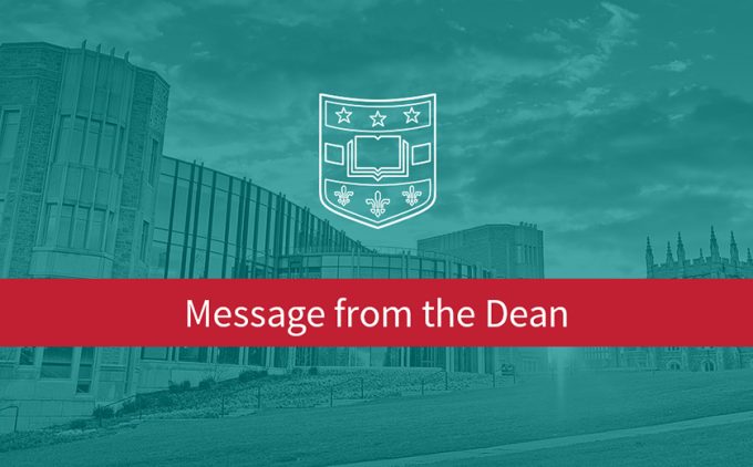 Message from the Dean