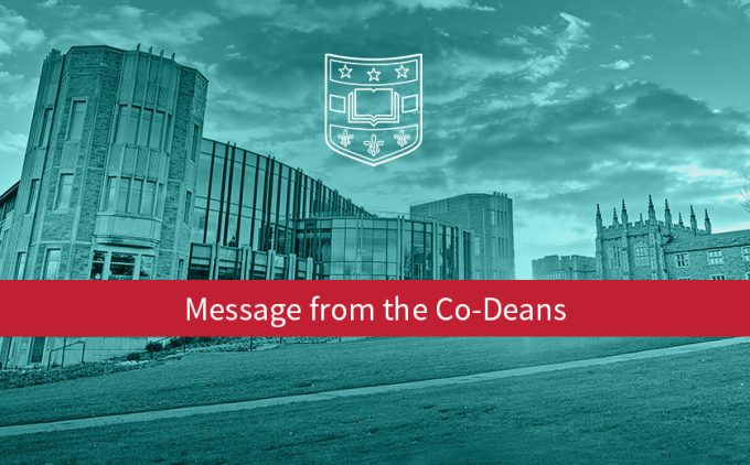 Co-Deans Message